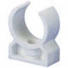PVC clip ivoire 25mm