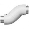 Vaillant coudes concentriques 45° (2 pc) turbomag 80/125mm alu/alu