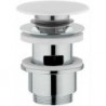 Nobili clic crépine design 5/4" ronde avec trop-plein porcelaine