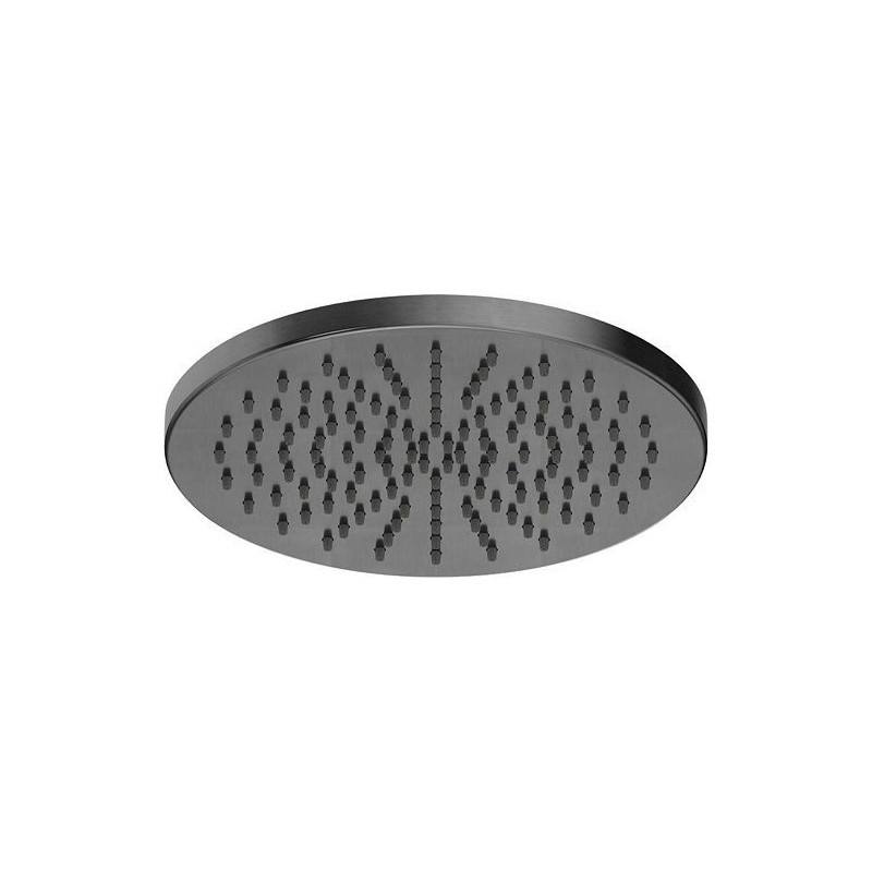 Nobili douche de tête universel 200mm sans bras graphite brossé