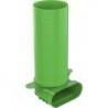 Duco ducoflex adaptateur coude pour bouche d'extraction longue oval D125