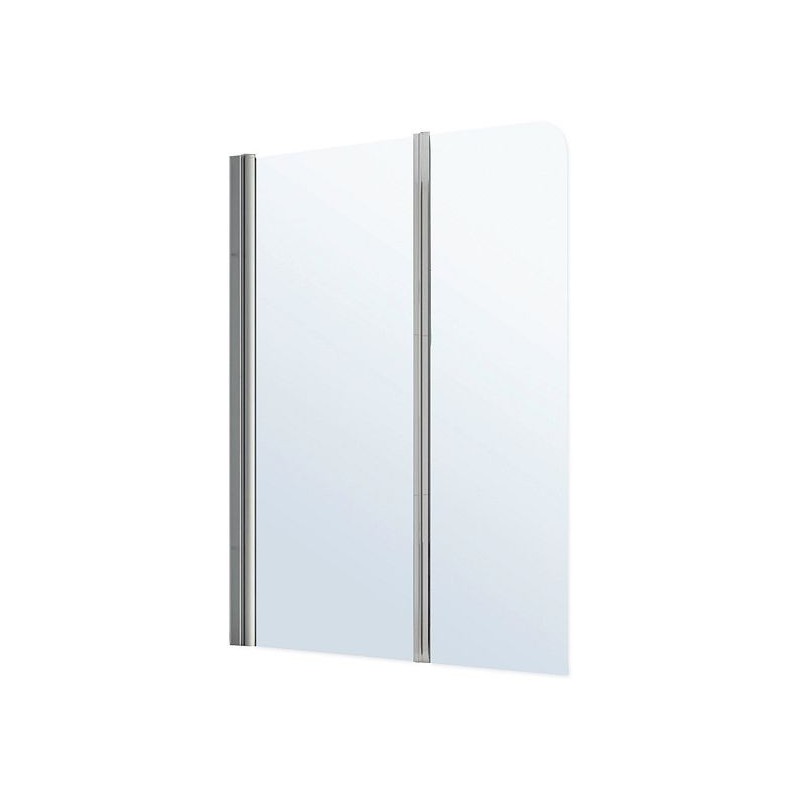 Pare-bain en 2 pièces Mistral 120-150 gauche argent-clair