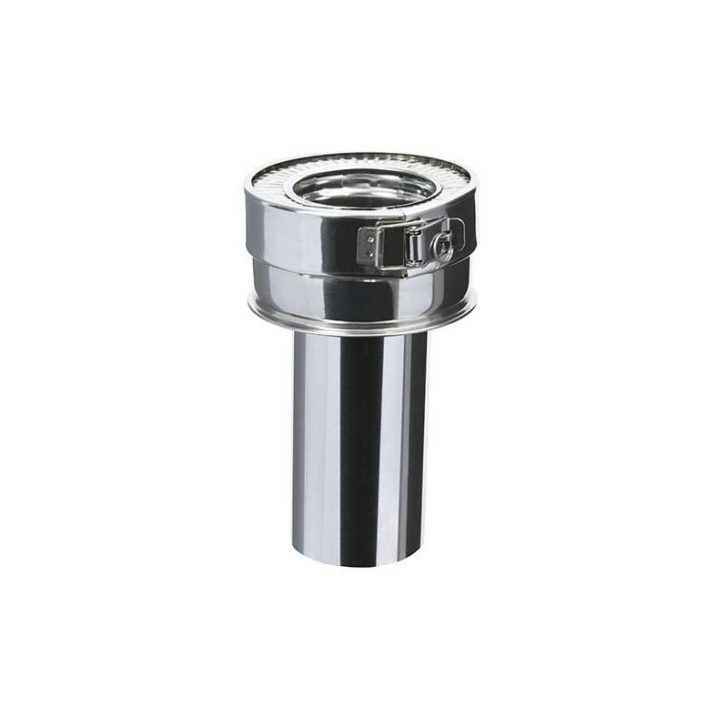 Poujoulat raccord de transformation double vers chaudière therm-inox 150-150mm double paroi