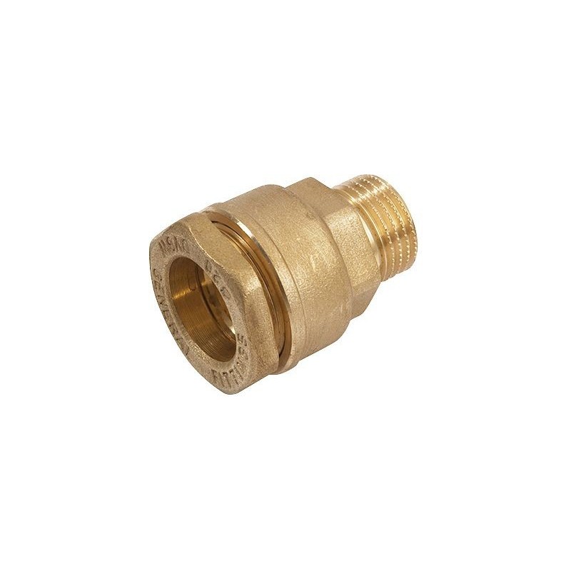 General Fittings raccord droit pour hdpe 32mm-4/4"M