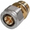 Raccord à serrer Alupex 16mm-1/2"M