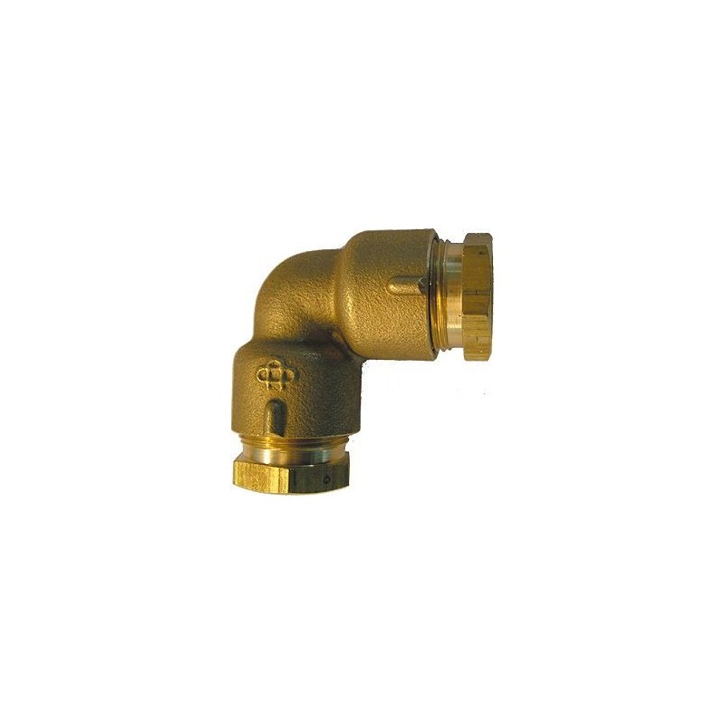 Raccord huot coude pe/pe renforce 4/4"bsr