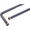 Raccord laiton flexible inox san DN20 3/4"F