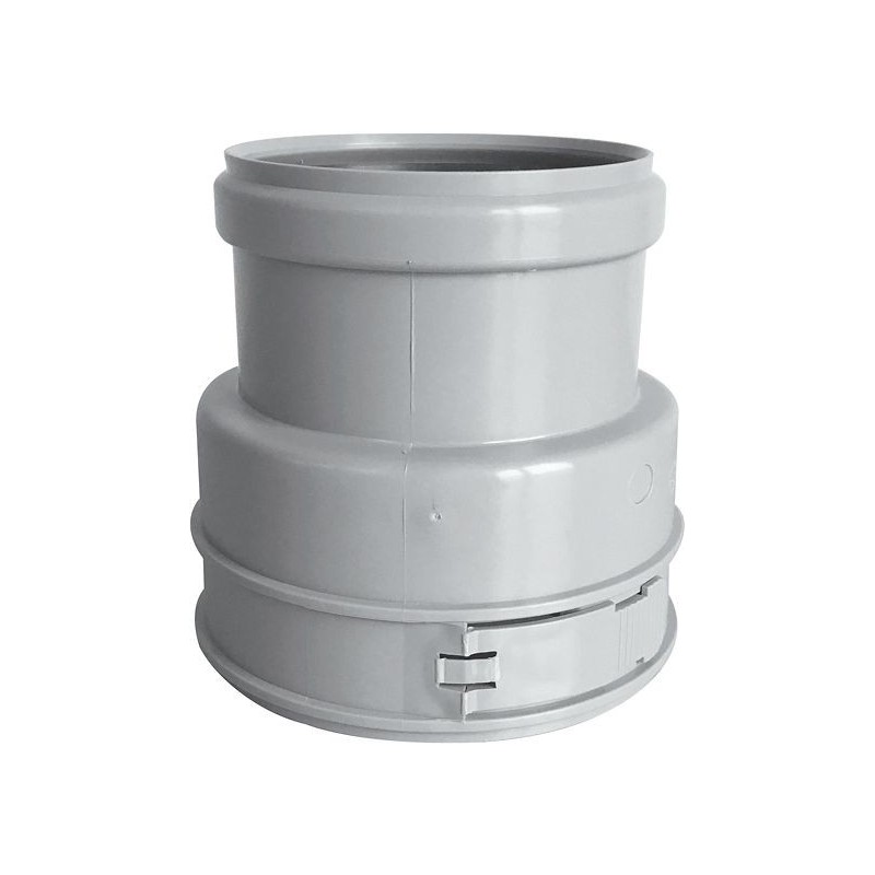 Burgerhout raccord pp flexible 80mm flex/rigide