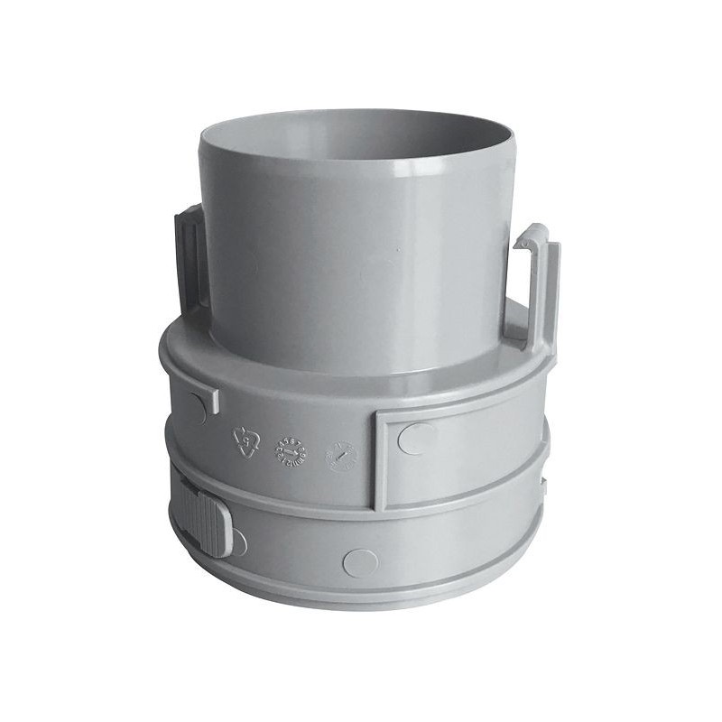 Burgerhout raccord pp flexible 80mm rigide/flex
