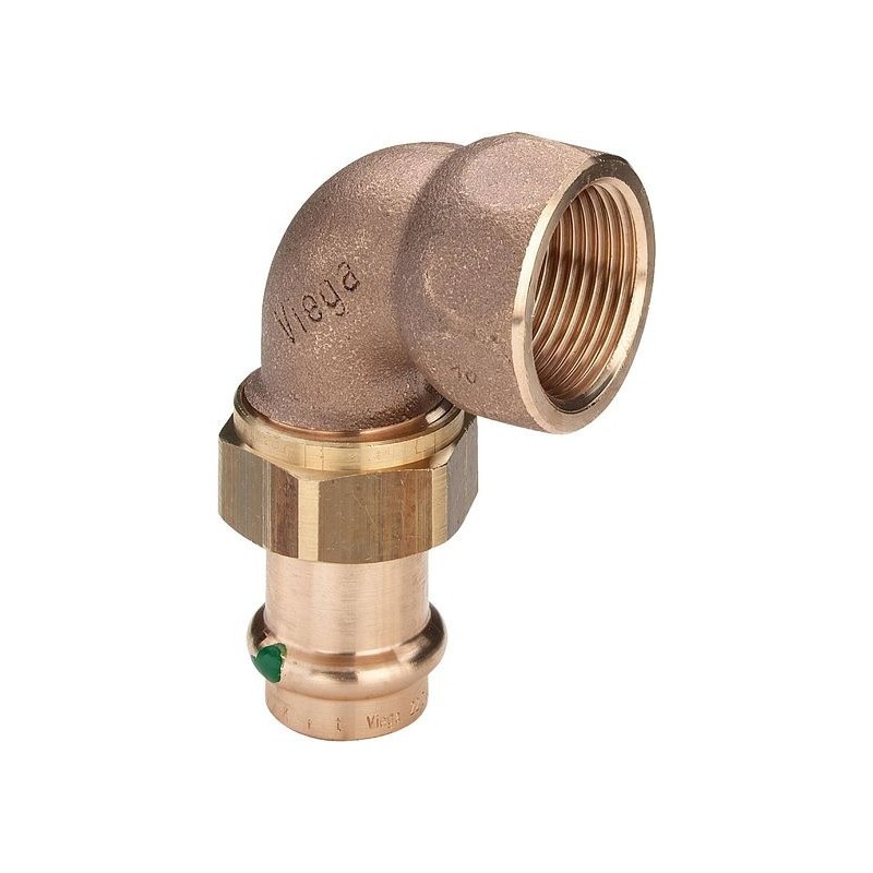 Viega raccord union coude 22mm 3/4"F profipress