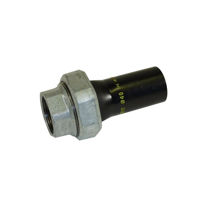 Nupi raccord union pe-galva 32mm-4/4"F