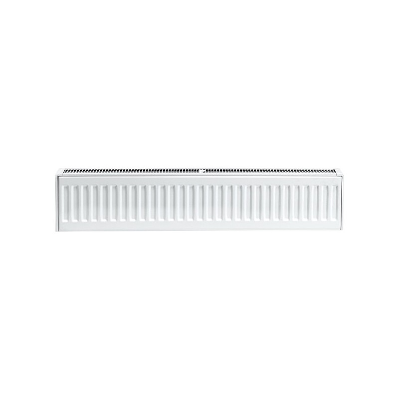 Radiateur plinthe type 33 hauteur 200 longueur 1200 puissance 1121w