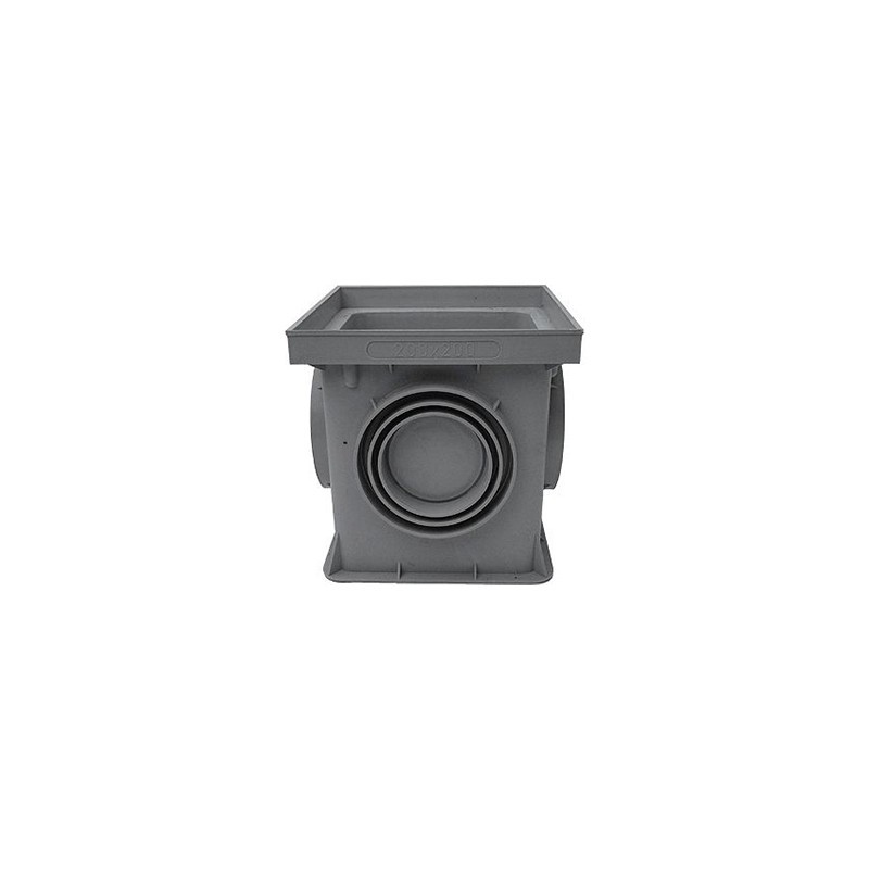 Nicoll rehausse pour chambre de visite gris 20-20cm H20cm