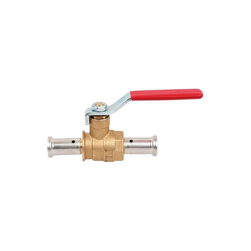 Henco robinet à bille à sertir 20x2mm laiton