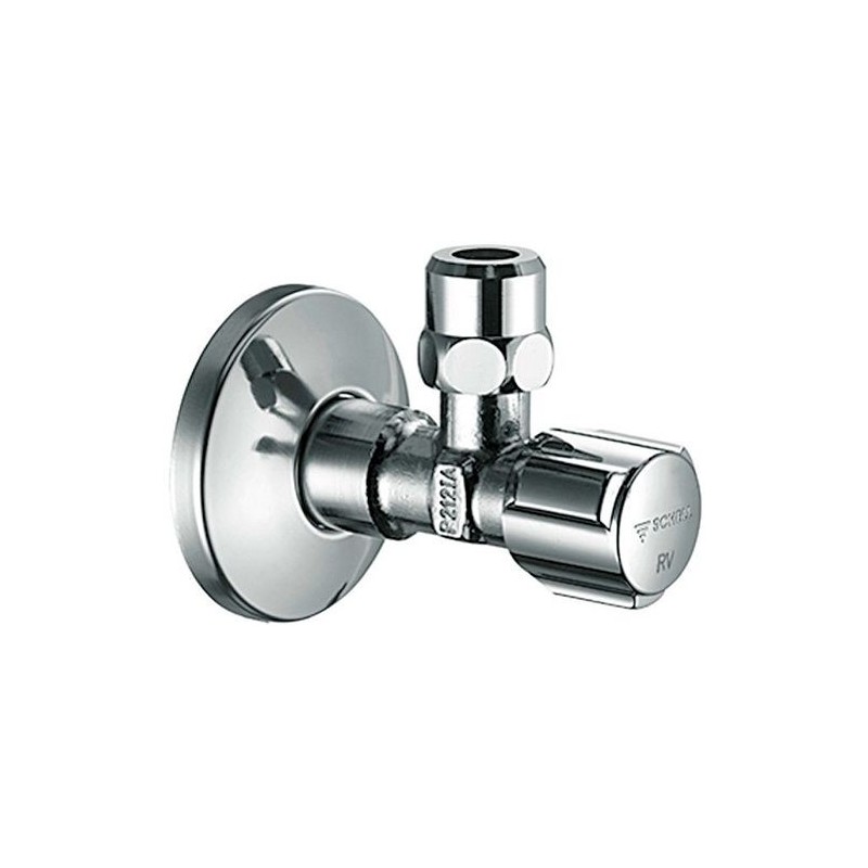 Schell robinet d'arrêt équerre belgaqua 1/2" chrome