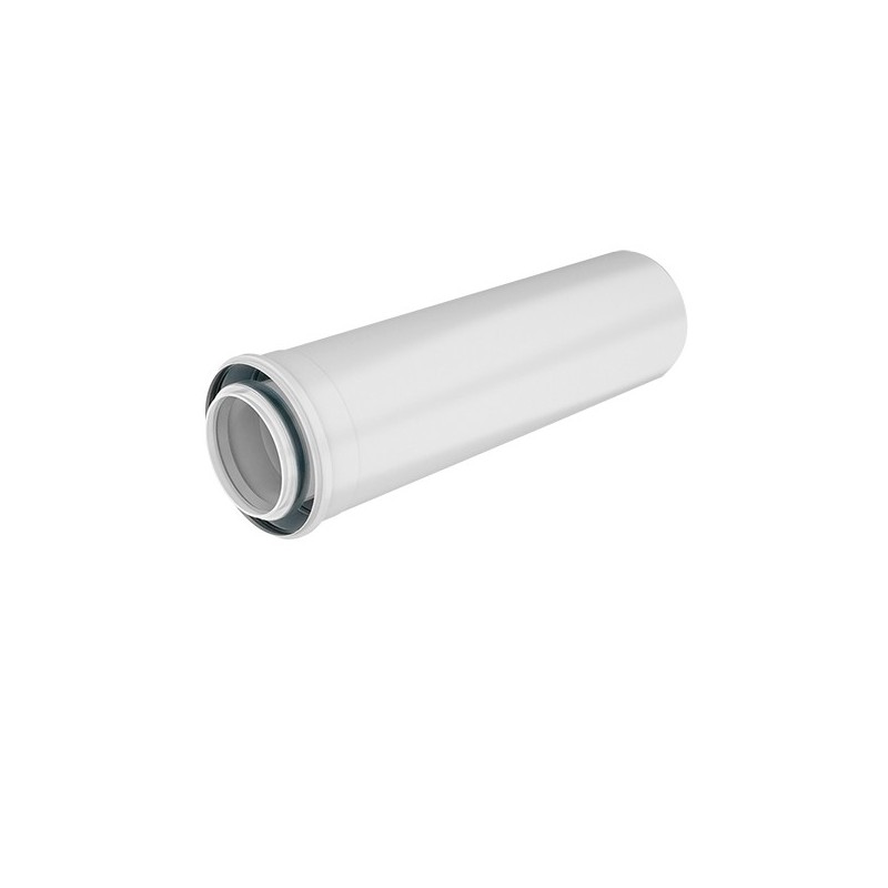 Ubbink rolux tube concentrique 110/160mm 500mm metal/pp
