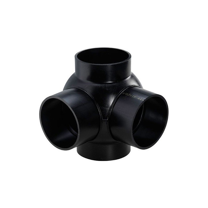 Geberit embranchement boule PE 2 embranchements 90° 110- 90mm