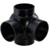Geberit embranchement boule PE 2 embranchements 90° 110- 90mm