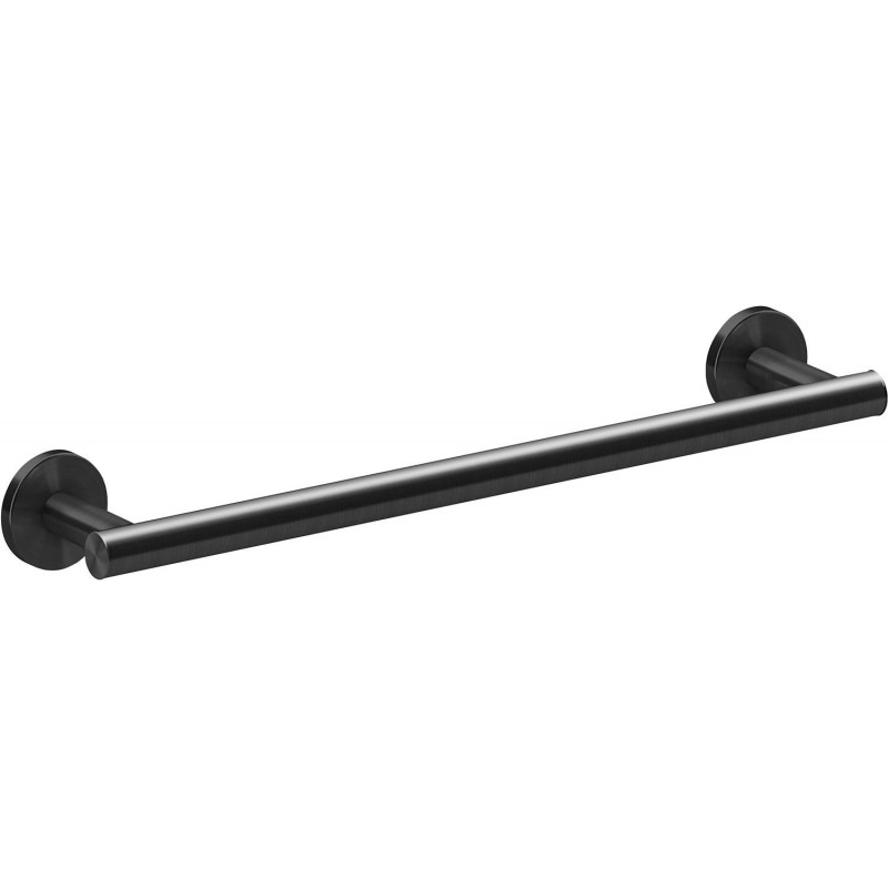Cosmic porte-serviette architect S+ 45cm noir brosse pvd