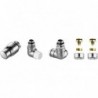 Honeywell set design double équerre droite chrome M24-16x2