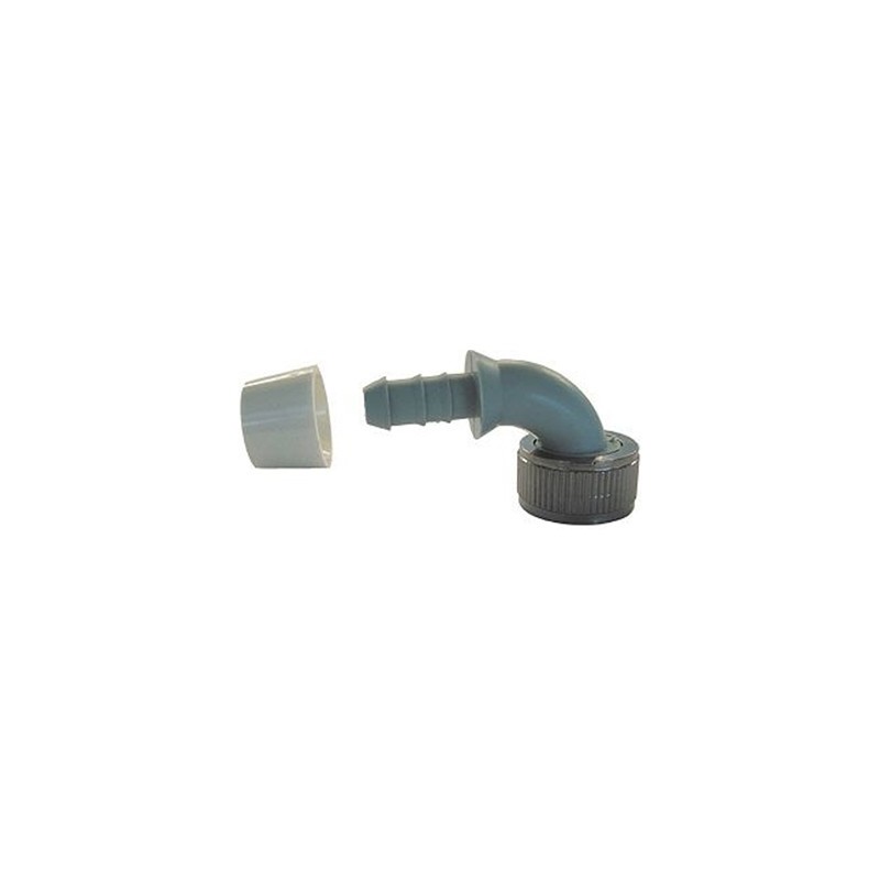 Set pour tuyau 3/4"F complet coude