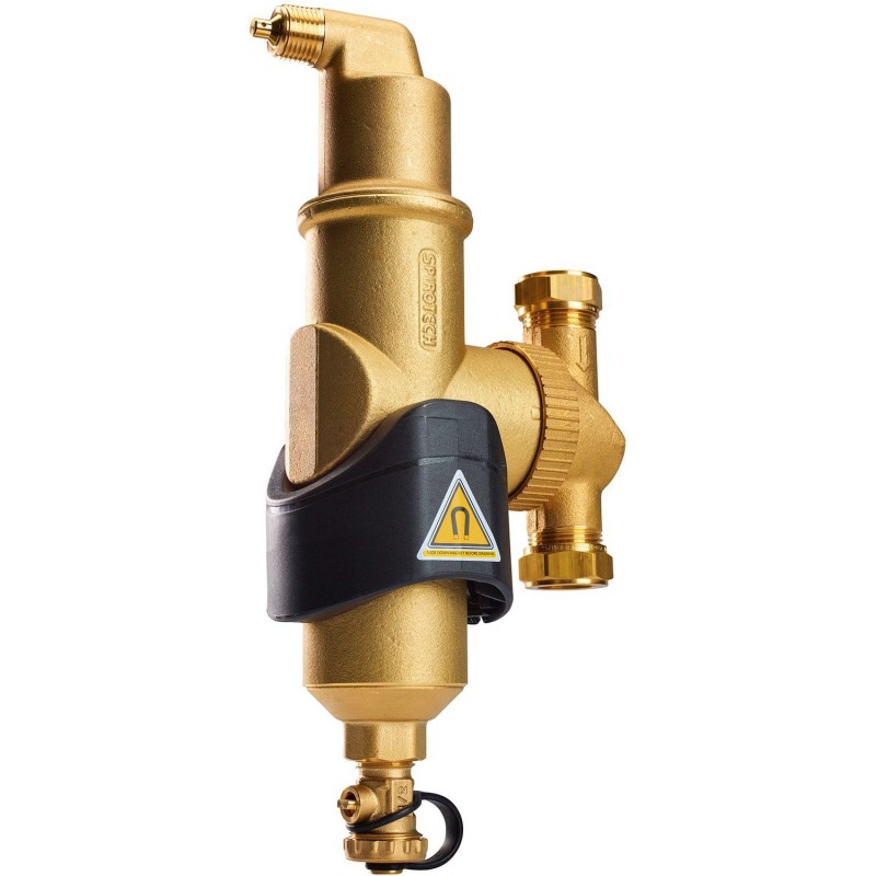 Spirotech séparateur d'air et de boues spirocombi MB3 22mm