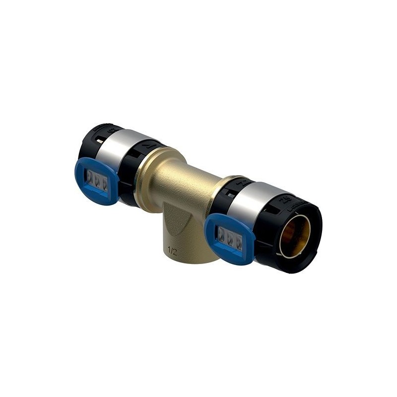 Geberit T 25mm-1/2"F-25mm Flowfit