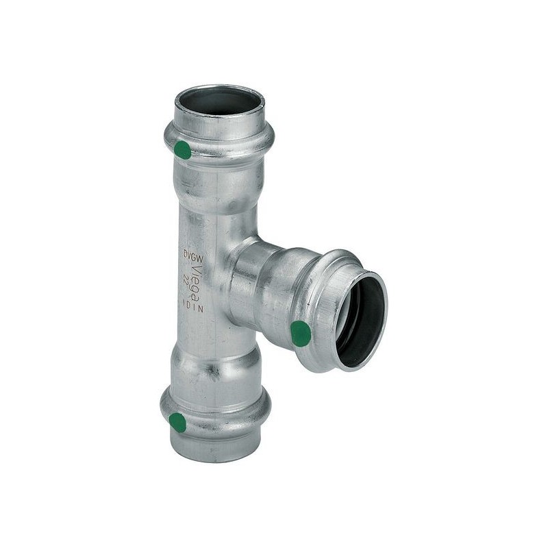 Viega T 35mm Sanpress inox