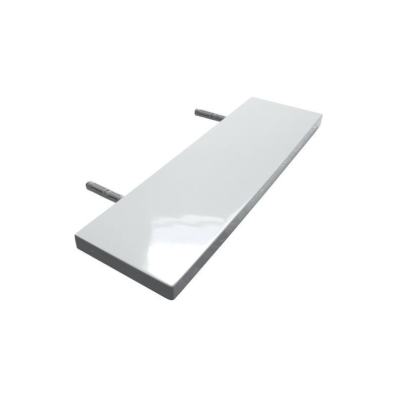 Tablette murale Newforce 15x50cm blanc