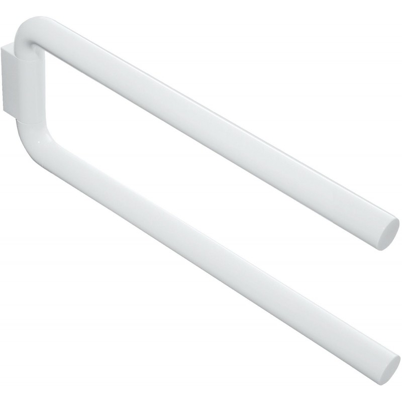Hewi sèche-serviettes double mobile 477 blanc
