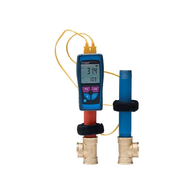 Euro-index thermomètre differentiel numérique + 2 thermocouples S2600