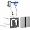 Geberit commande encastrée urinoir infrarouge sigma50 230V chrome satine brosse