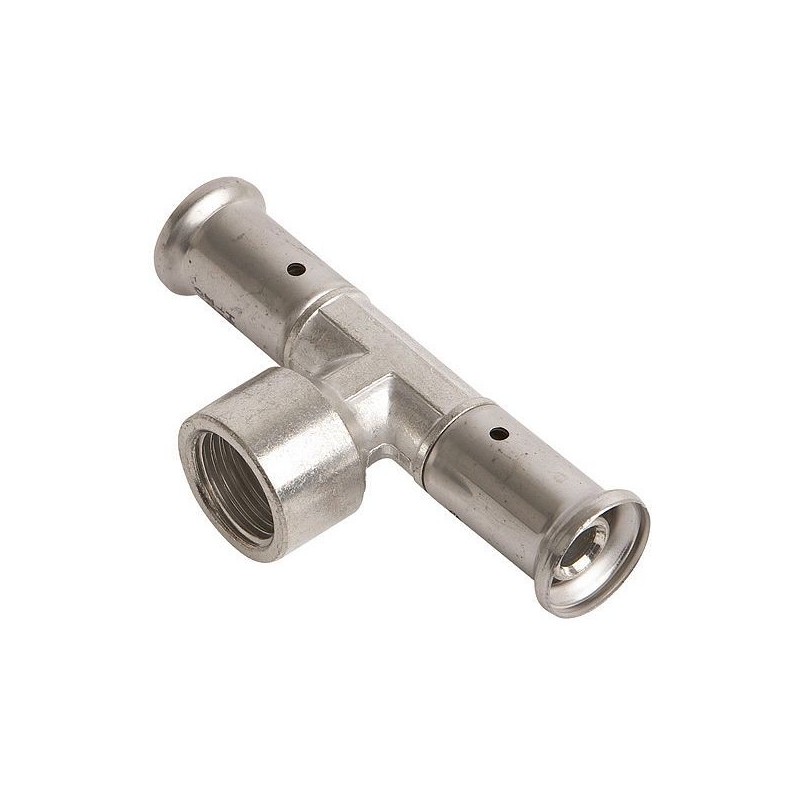 Henco T à sertir 26-3/4"F-26mm laiton