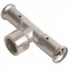 Henco T à sertir 26-3/4"F-26mm laiton