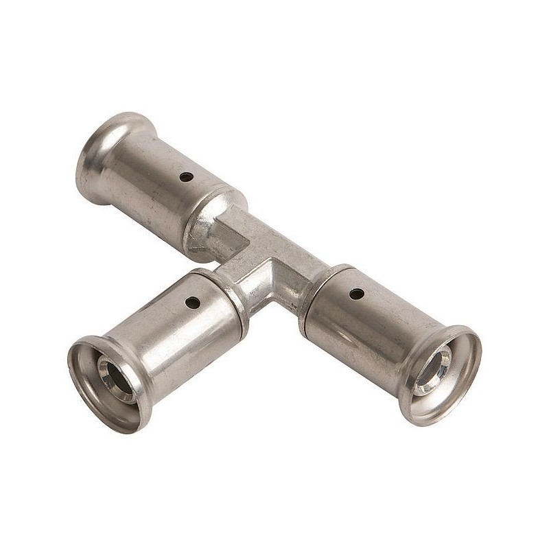 Henco T à sertir raccord 32mm laiton
