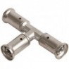 Henco T à sertir raccord 32mm laiton