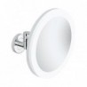 Miroir grossissant + éclairage LED hold