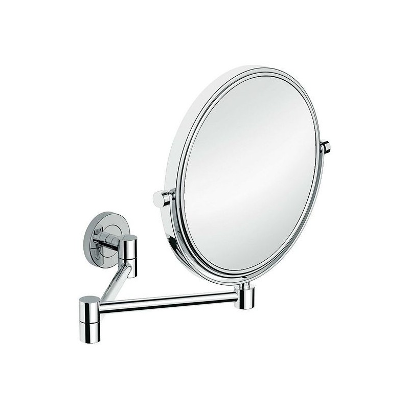 Miroir grossissant 3x 2 bras hold o chrome
