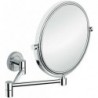 Miroir grossissant 3x 2 bras hold o chrome