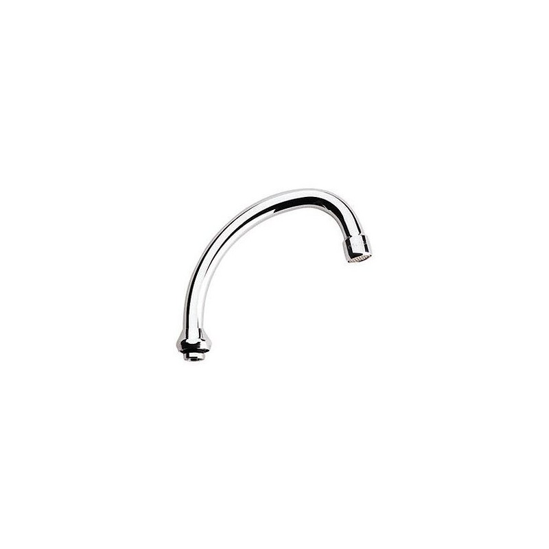Grohe bec tire supérieur HU 3/4"F 140mm chromé