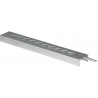 Uniflow alu support pour coude