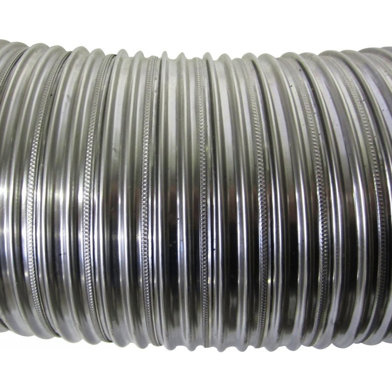 Tube flexible inox isoflex double paroi TDX 80mm (rouleau 40m)