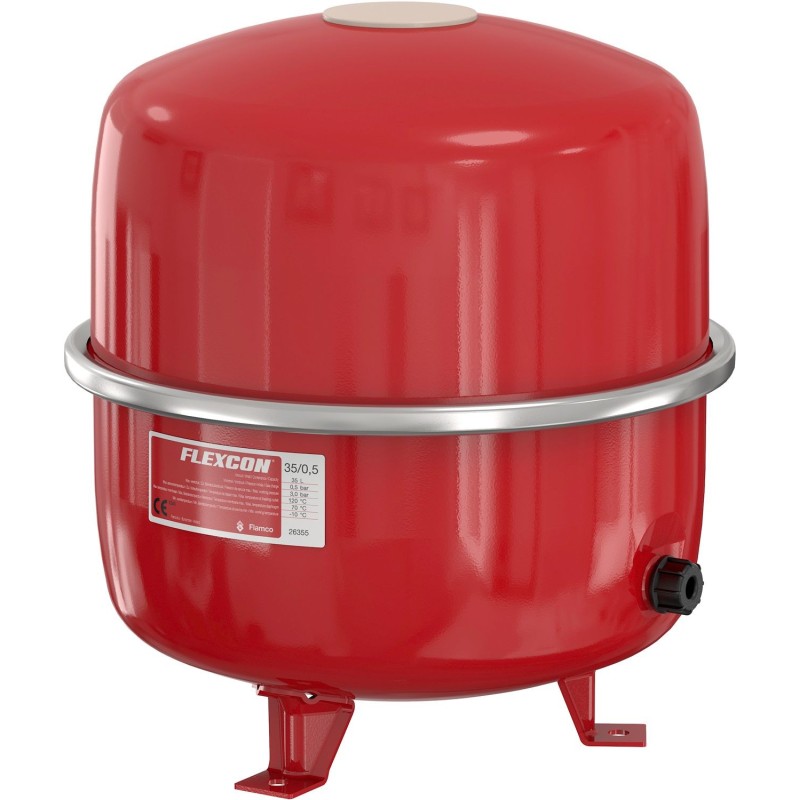 Flamco vase d'expansion chauffage central Flexcon 35 1KG