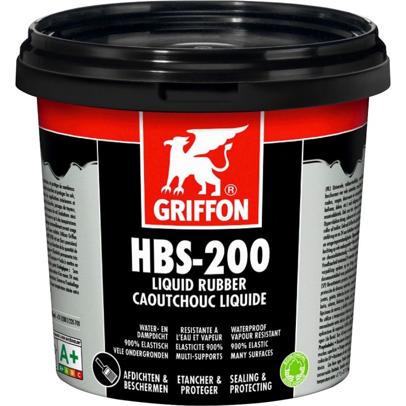 Griffon caoutchouc liquide HBS-200 pot 1L