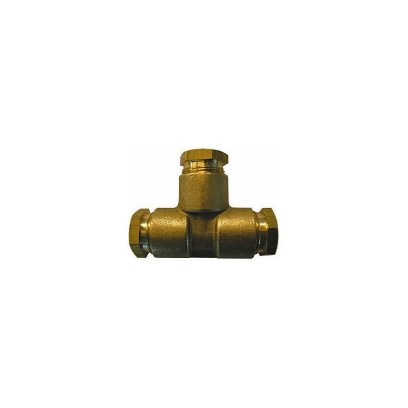 Raccord huot T PE/PE renforce 1/2" BSR