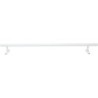 Porte-serviette pour radiateur vertical 600mm blanc