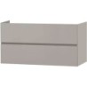 Sous meuble Molto 2 tiroirs 120cm poudre gris