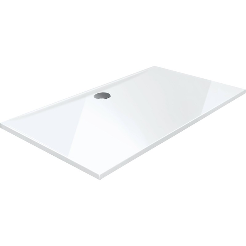 Plaque de douche Newforce 90-180-3,5cm blanc