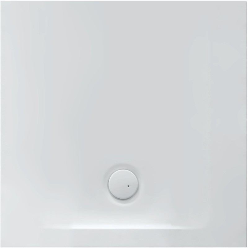 Plaque de douche Tailor raccourcissable 100-100-2,5cm xonyx blanc satin