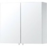 Armoire toilette Form/Cita 2 portes 80cm blanc